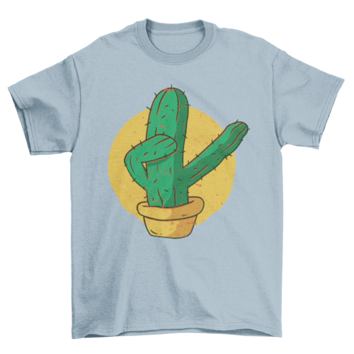 Camiseta de cactus Dabbing