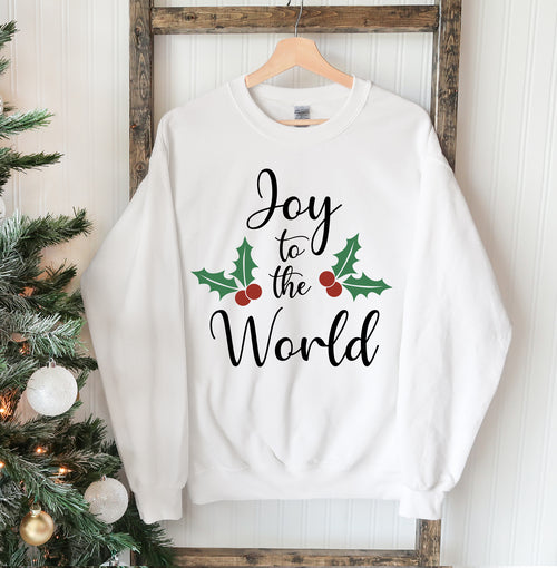 Sudadera De Navidad De Joy To The World