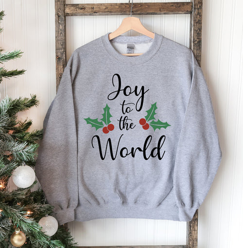 Sudadera De Navidad De Joy To The World