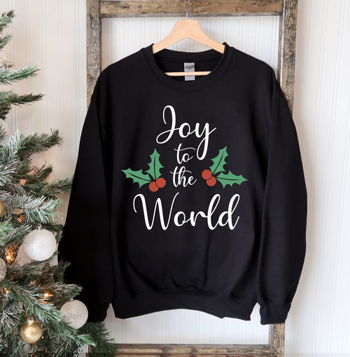 Sudadera De Navidad De Joy To The World