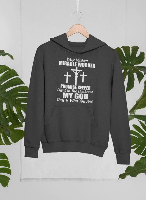 Sudadera con capucha My God That Is Who