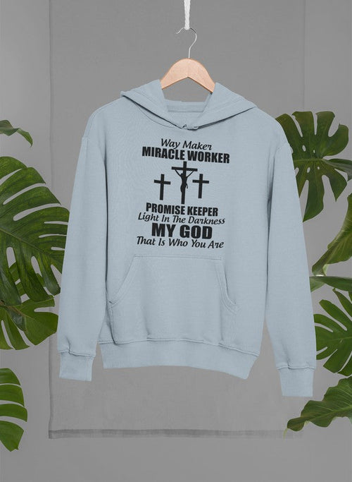 Sudadera con capucha My God That Is Who
