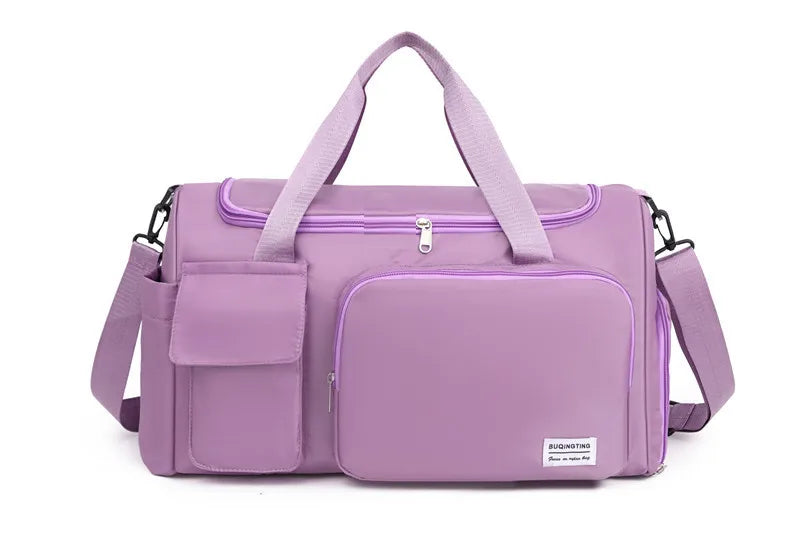 Bolsa de deporte para mujer, fitness seco, mojado, separación, natación, entrenamiento, equipaje multifunción para hombres, bolsa de viaje de un hombro