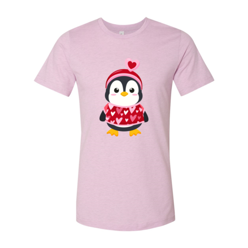 Camisa de pingüino de San Valentín