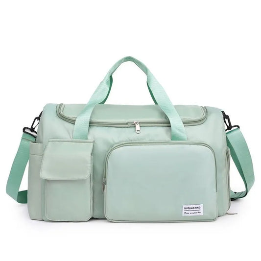 Bolsa de deporte para mujer, fitness seco, mojado, separación, natación, entrenamiento, equipaje multifunción para hombres, bolsa de viaje de un hombro