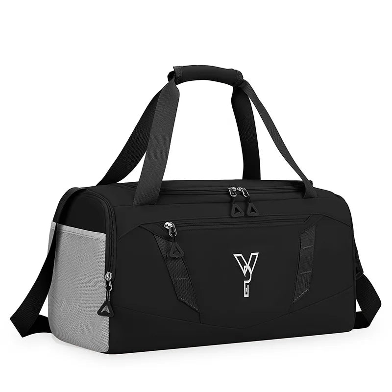 Bolso de gimnasio deportivo para mujer, bolsa de entrenamiento de fitness impermeable, bolsa de natación seca y húmeda con zapatos, bolsillo, equipaje de viaje, bolsas de hombro