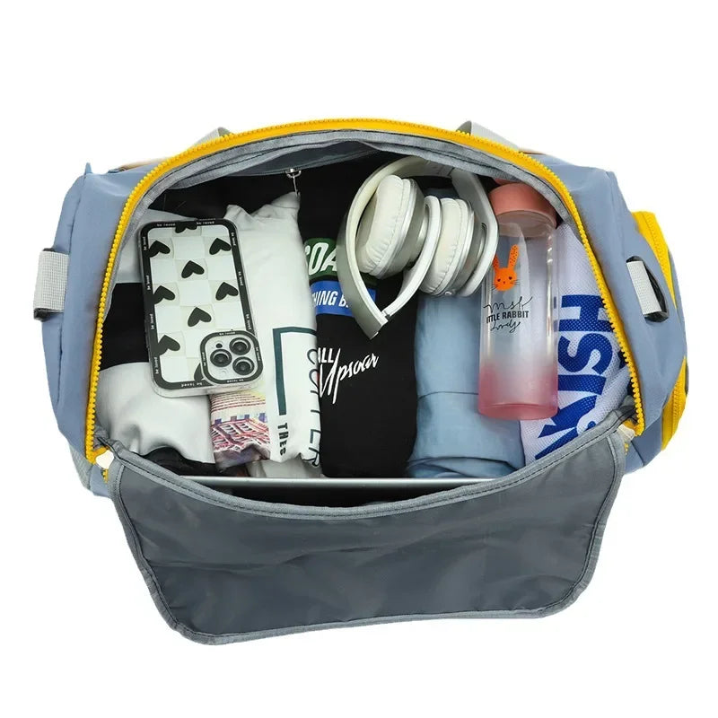 Bolsa de fitness Mochila de gimnasio para hombres Bolsa de gran capacidad Bolsas deportivas Hombre Mujer Bolsa de yoga Entrenamiento Bolsa impermeable Nueva bolsa de baloncesto