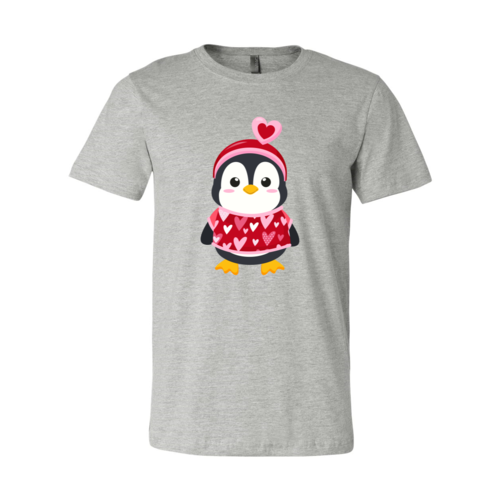 Camisa de pingüino de San Valentín