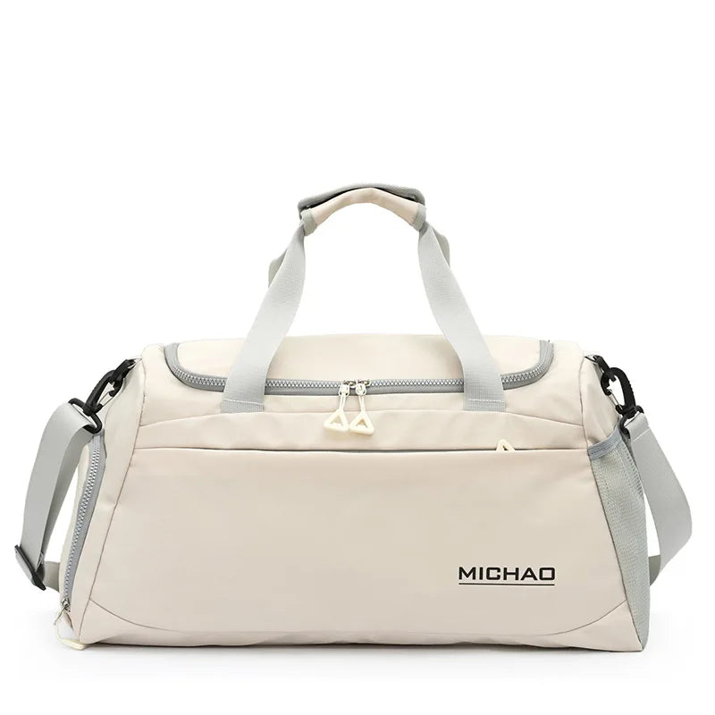 Fitness, separación seca y húmeda, entrenamiento, deportes, bolsa de viaje portátil de corta distancia, bolsa de natación de gran capacidad para hombres y mujeres