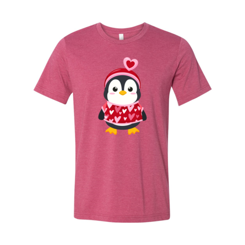 Camisa de pingüino de San Valentín