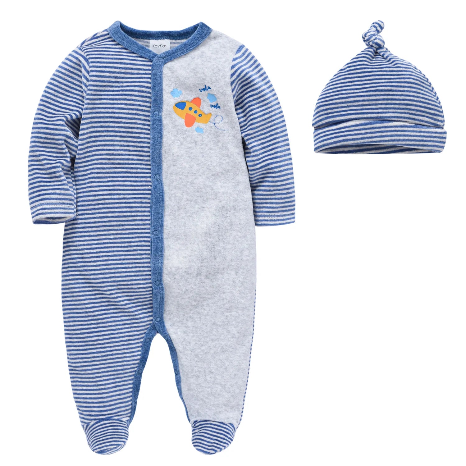 Baby Girl Clothes Set Boy Pijamas Bebe Fille with Hats Gloves Cotton Breathable Soft Ropa Bebe Newborn Sleepers Baby Pjiamas
