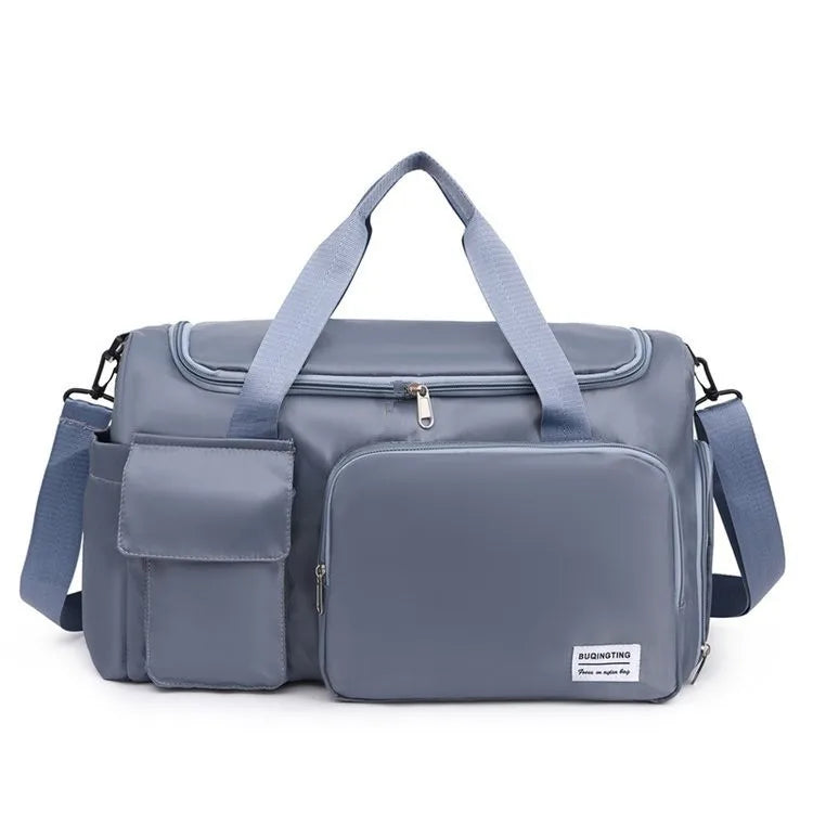 Bolsa de deporte para mujer, fitness seco, mojado, separación, natación, entrenamiento, equipaje multifunción para hombres, bolsa de viaje de un hombro