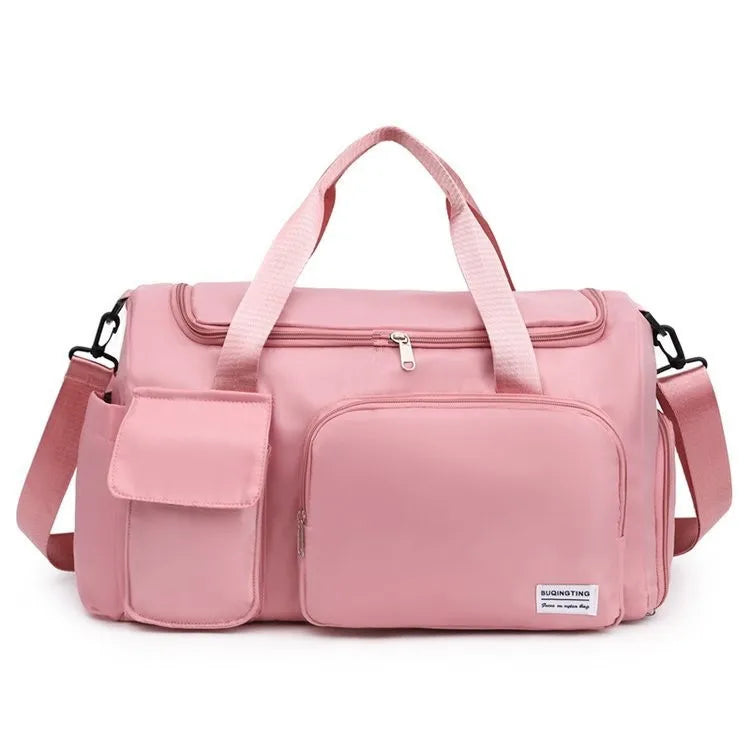 Bolsa de deporte para mujer, fitness seco, mojado, separación, natación, entrenamiento, equipaje multifunción para hombres, bolsa de viaje de un hombro