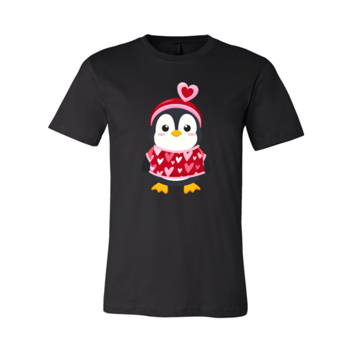 Camisa de pingüino de San Valentín