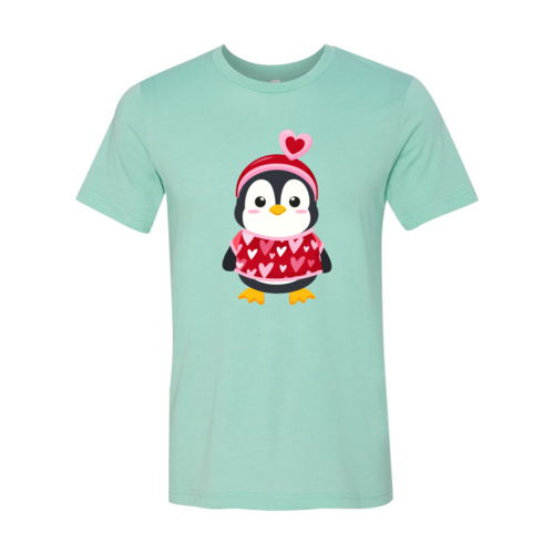 Camisa de pingüino de San Valentín