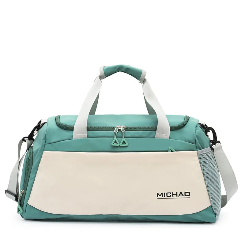 Fitness, separación seca y húmeda, entrenamiento, deportes, bolsa de viaje portátil de corta distancia, bolsa de natación de gran capacidad para hombres y mujeres