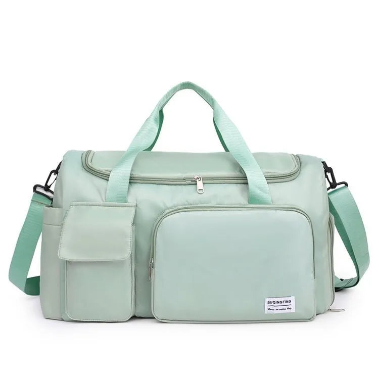 Bolsa de deporte para mujer, fitness seco, mojado, separación, natación, entrenamiento, equipaje multifunción para hombres, bolsa de viaje de un hombro