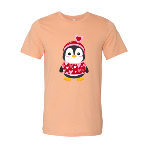 Camisa de pingüino de San Valentín