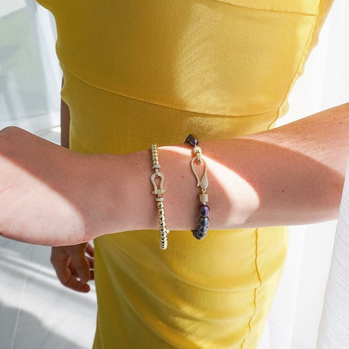 PULSERA DE PERLAS DE AGUA DULCE