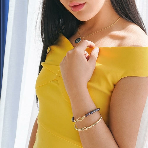 PULSERA DE PERLAS DE AGUA DULCE
