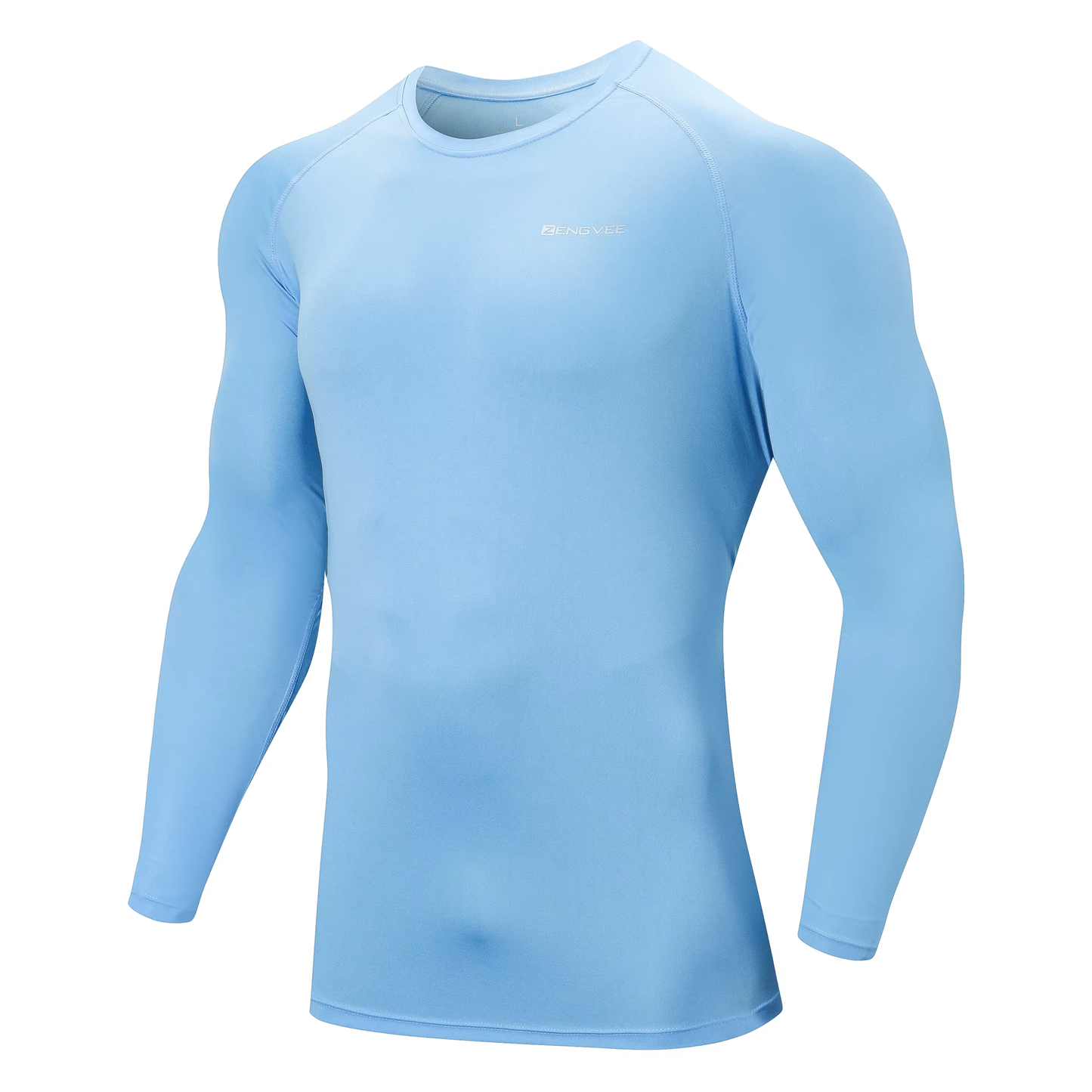 Camiseta ligera de manga larga para hombre UPF 50+ Rash Guards de buceo Protección UV Camiseta ligera de corte holgado Natación de secado rápido Camiseta de surf