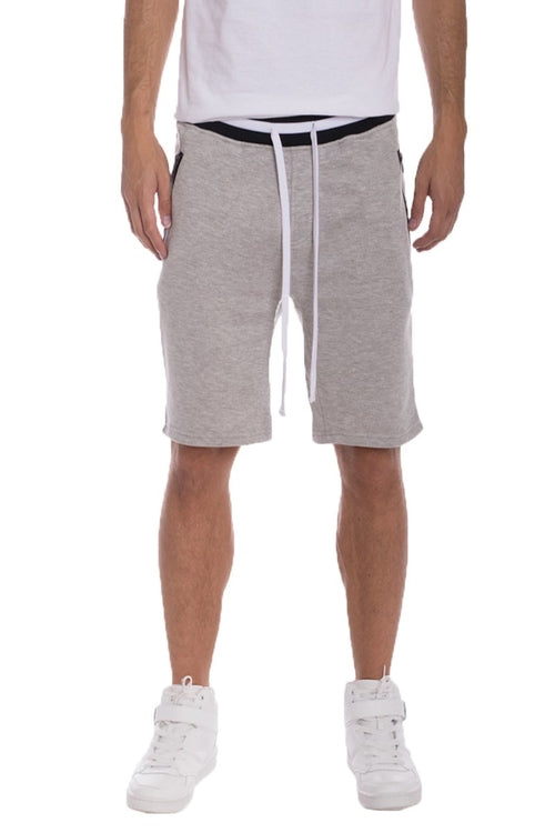 PANTALONES CORTOS BRANDON FRENCH TERRY - GRIS