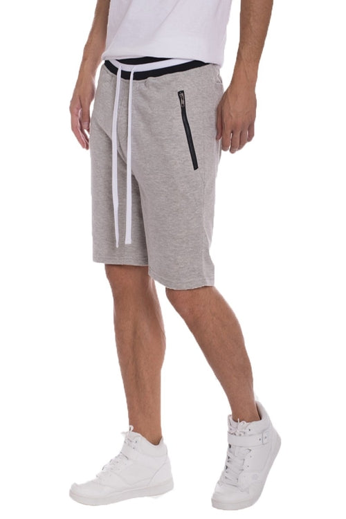 PANTALONES CORTOS BRANDON FRENCH TERRY - GRIS