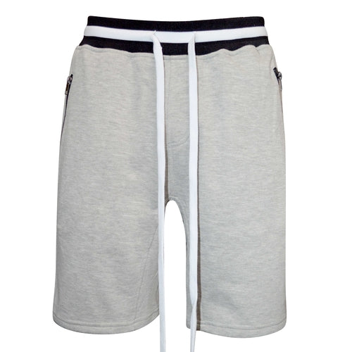 PANTALONES CORTOS BRANDON FRENCH TERRY - GRIS