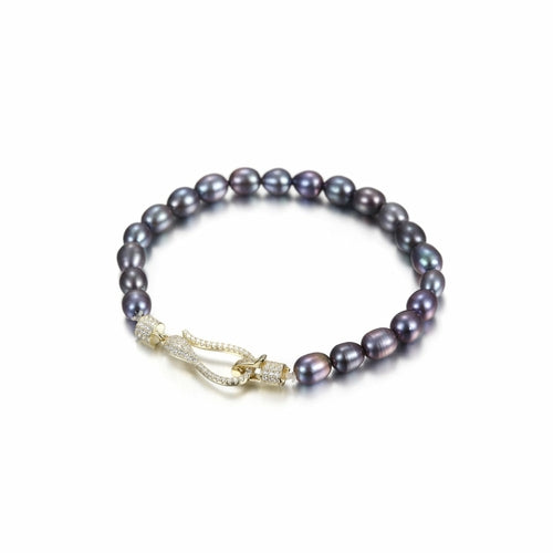 PULSERA DE PERLAS DE AGUA DULCE