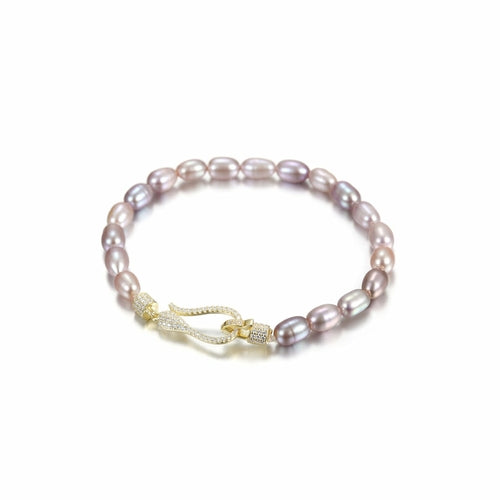 PULSERA DE PERLAS DE AGUA DULCE