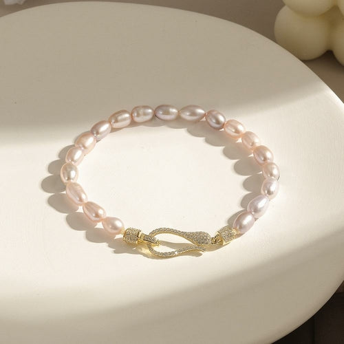 PULSERA DE PERLAS DE AGUA DULCE