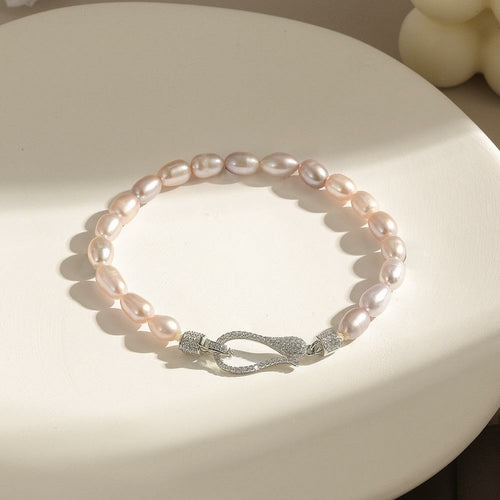 PULSERA DE PERLAS DE AGUA DULCE
