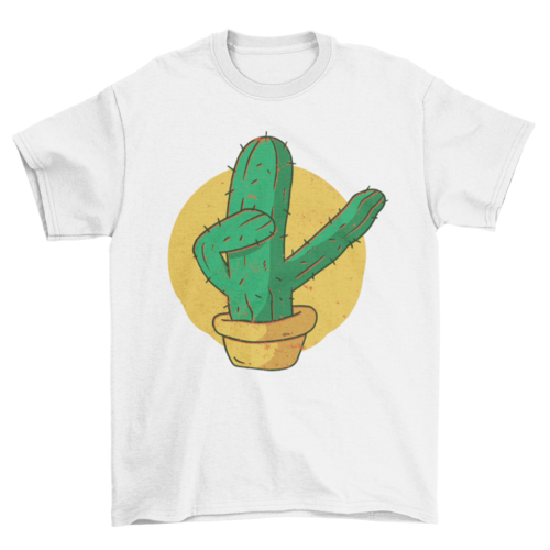Camiseta de cactus Dabbing