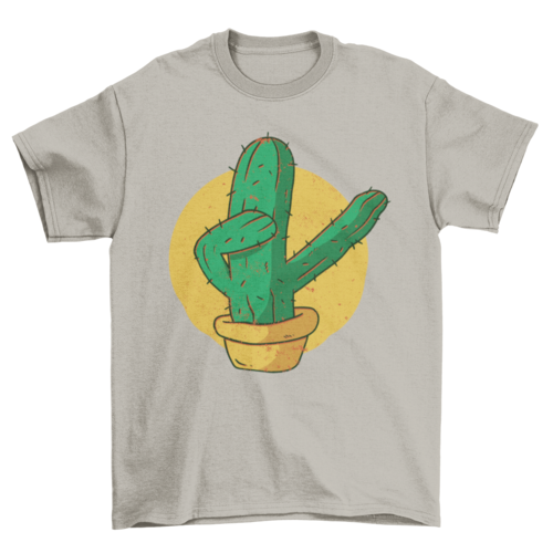 Camiseta de cactus Dabbing