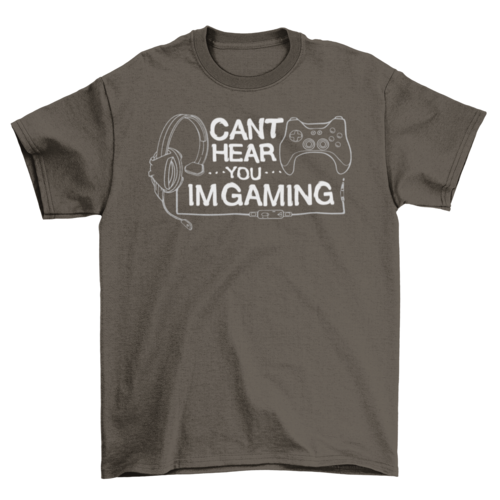 Camiseta Headphones joystick