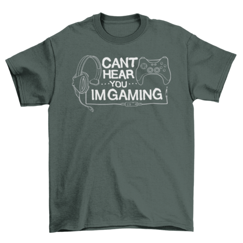 Camiseta Headphones joystick