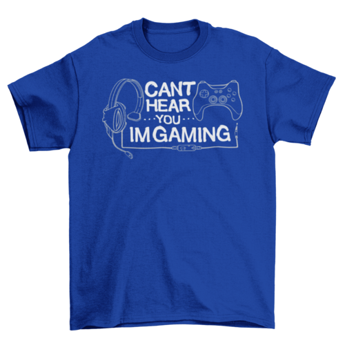 Camiseta Headphones joystick