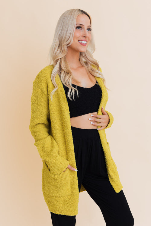 Cárdigan Snuggle Chic Boucle Bliss