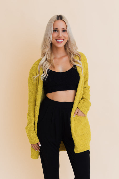 Cárdigan Snuggle Chic Boucle Bliss