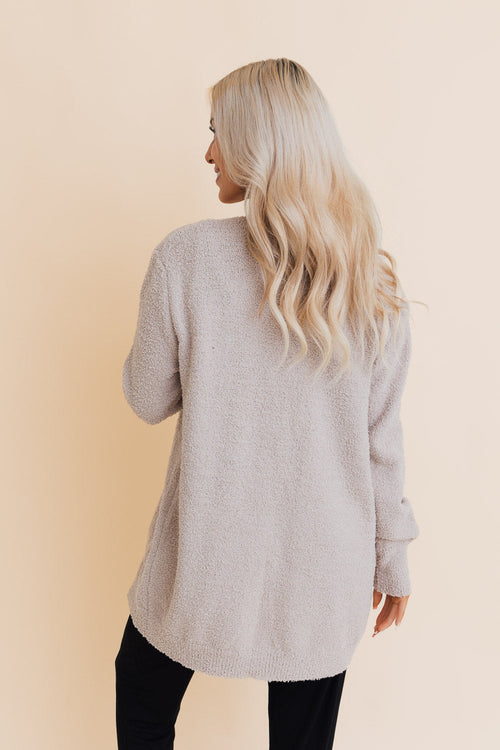 Cárdigan Snuggle Chic Boucle Bliss