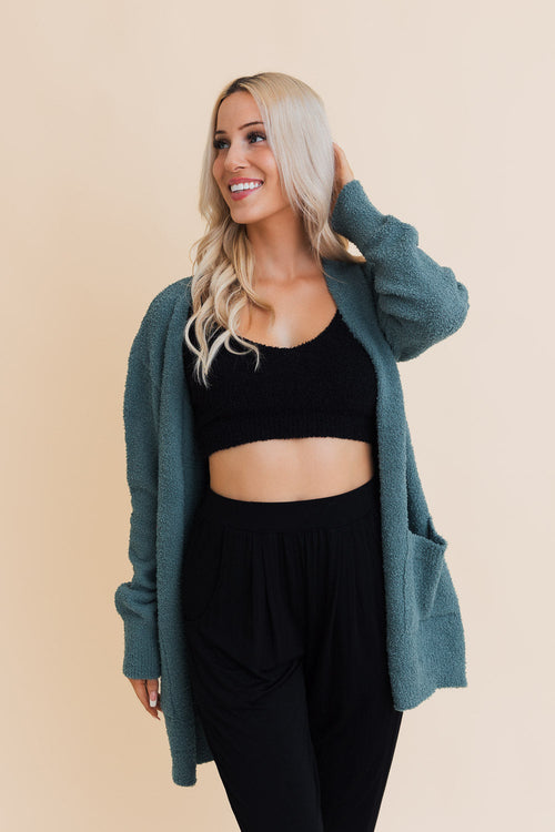 Cárdigan Snuggle Chic Boucle Bliss
