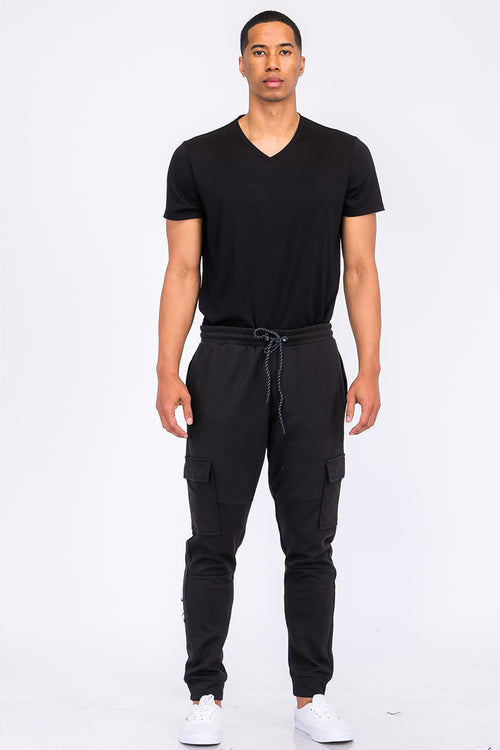 Joggers Cargo de Mezcla de Algodón