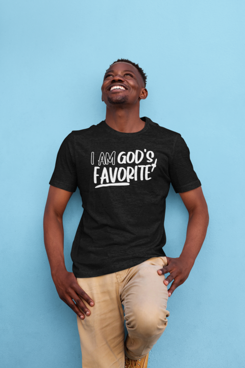 Camiseta I Am God's Favorite