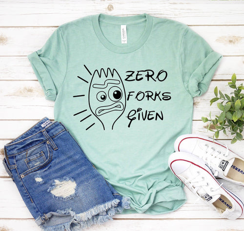 Camiseta Zero Forks Given