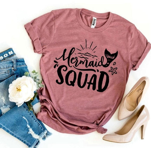 Camiseta Mermaid Squad