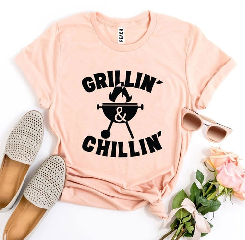 Playera Grillin’ And Chillin’