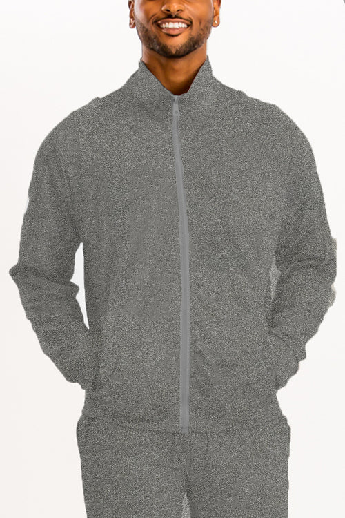 Chaqueta de chándal lisa básica esencial