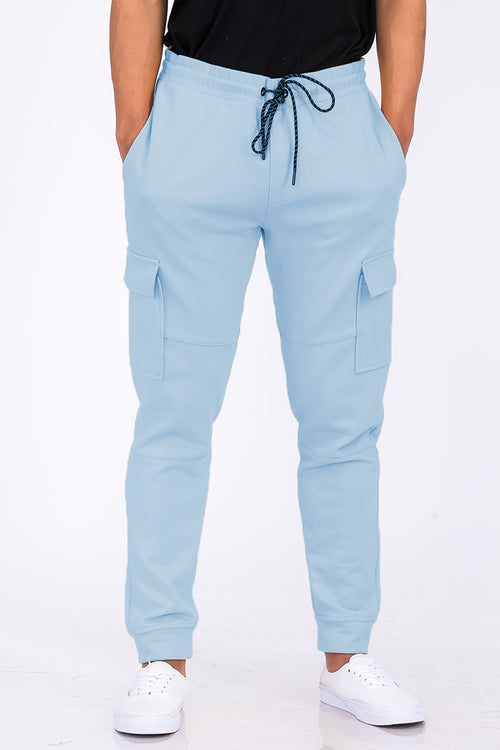 Joggers Cargo de Mezcla de Algodón