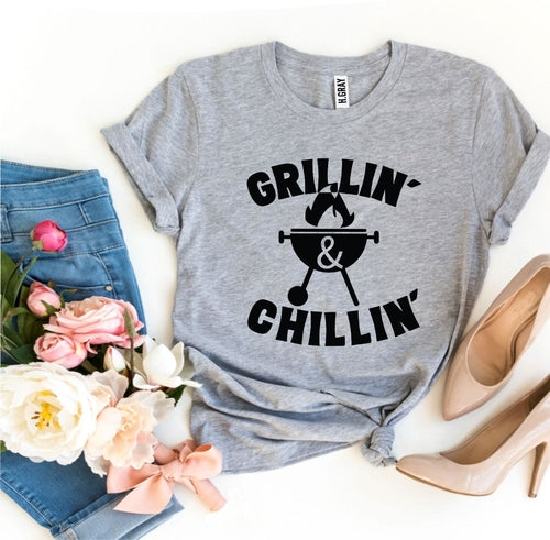 Playera Grillin’ And Chillin’