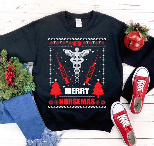 Sudadera Merry Nursemas Christmas